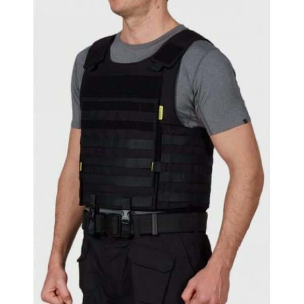 Covert Ballistic Vest Body Armor made with UHMWPE NIJ IIIA with Plate Pockets 
